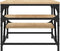 vidaXL - Salontafel - 100x49x40 - cm - bewerkt - hout - sonoma - eikenkleurig