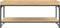 vidaXL - Salontafel - 100x49x45 - cm - bewerkt - hout - sonoma - eikenkleurig