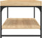 vidaXL - Salontafel - 100x49x45 - cm - bewerkt - hout - sonoma - eikenkleurig