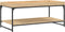 vidaXL - Salontafel - 100x49x45 - cm - bewerkt - hout - sonoma - eikenkleurig