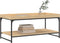 vidaXL - Salontafel - 100x49x45 - cm - bewerkt - hout - sonoma - eikenkleurig