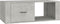 vidaXL - Salontafel - 100x50,5x35 - cm - bewerkt - hout - betongrijs
