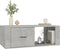 vidaXL - Salontafel - 100x50,5x35 - cm - bewerkt - hout - betongrijs