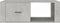 vidaXL - Salontafel - 100x50,5x35 - cm - bewerkt - hout - betongrijs