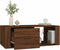 vidaXL - Salontafel - 100x50,5x35 - cm - bewerkt - hout - bruin - eikenkleur