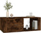 vidaXL - Salontafel - 100x50,5x35 - cm - bewerkt - hout - gerookt - eikenkleurig