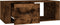 vidaXL - Salontafel - 100x50,5x35 - cm - bewerkt - hout - gerookt - eikenkleurig