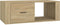 vidaXL - Salontafel - 100x50,5x35 - cm - bewerkt - hout - sonoma - eikenkleurig