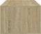 vidaXL - Salontafel - 100x50,5x35 - cm - bewerkt - hout - sonoma - eikenkleurig