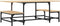 vidaXL - Salontafel - 100x50,5x40 - cm - bewerkt - hout - sonoma - eikenkleurig
