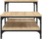 vidaXL - Salontafel - 100x50,5x45 - cm - bewerkt - hout - sonoma - eikenkleurig