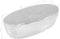 vidaXL - salontafel - 100x50x28 - cm - gehamerd - aluminium - zilver