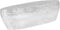 vidaXL - salontafel - 100x50x28 - cm - gehamerd - aluminium - zilver