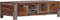vidaXL - Salontafel - 100x50x30 - cm - massief - sheeshamhout - grijs