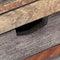 vidaXL - Salontafel - 100x50x30 - cm - massief - sheeshamhout - grijs