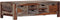 vidaXL - Salontafel - 100x50x30 - cm - massief - sheeshamhout - grijs
