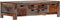 vidaXL - Salontafel - 100x50x30 - cm - massief - sheeshamhout - grijs