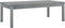 vidaXL - Salontafel - 100x50x33 - cm - massief - acaciahout - grijs