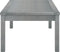 vidaXL - Salontafel - 100x50x33 - cm - massief - acaciahout - grijs