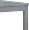 vidaXL - Salontafel - 100x50x33 - cm - massief - acaciahout - grijs