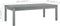 vidaXL - Salontafel - 100x50x33 - cm - massief - acaciahout - grijs