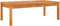 vidaXL - Salontafel - 100x50x33 - cm - massief - acaciahout