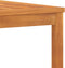 vidaXL - Salontafel - 100x50x33 - cm - massief - acaciahout