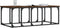 vidaXL - Salontafel - 100x50x35,5 - cm - bewerkt - hout - bruin - eikenkleur