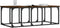 vidaXL - Salontafel - 100x50x35,5 - cm - bewerkt - hout - gerookt - eikenkleurig