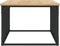 vidaXL - Salontafel - 100x50x35,5 - cm - bewerkt - hout - sonoma - eikenkleurig
