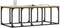 vidaXL - Salontafel - 100x50x35,5 - cm - bewerkt - hout - sonoma - eikenkleurig