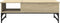 vidaXL - Salontafel - 100x50x35 - cm - bewerkt - hout - en - metaal - sonoma - eiken
