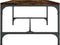 vidaXL - Salontafel - 100x50x35 - cm - bewerkt - hout - gerookt - eikenkleurig