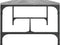 vidaXL - Salontafel - 100x50x35 - cm - bewerkt - hout - grijs - sonoma