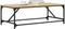 vidaXL - Salontafel - 100x50x35 - cm - bewerkt - hout - sonoma - eikenkleurig
