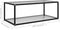 vidaXL - Salontafel - 100x50x35 - cm - gehard - glas - transparant