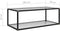 vidaXL - Salontafel - 100x50x35 - cm - gehard - glas - transparant