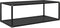 vidaXL - Salontafel - 100x50x35 - cm - gehard - glas - zwart