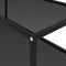 vidaXL - Salontafel - 100x50x35 - cm - gehard - glas - zwart
