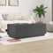 vidaXL - Salontafel - 100x50x35 - cm - massief - grenenhout - grijs