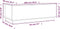 vidaXL - Salontafel - 100x50x35 - cm - massief - grenenhout - grijs