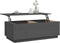 vidaXL - Salontafel - 100x50x35 - cm - massief - grenenhout - grijs