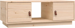 vidaXL - Salontafel - 100x50x35 - cm - massief - grenenhout