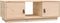 vidaXL - Salontafel - 100x50x35 - cm - massief - grenenhout