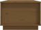 vidaXL - Salontafel - 100x50x35 - cm - massief - grenenhout - honingbruin