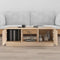 vidaXL - Salontafel - 100x50x35 - cm - massief - grenenhout