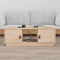 vidaXL - Salontafel - 100x50x35 - cm - massief - grenenhout