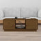 vidaXL - Salontafel - 100x50x35 - cm - massief - grenenhout - honingbruin