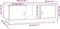 vidaXL - Salontafel - 100x50x35 - cm - massief - grenenhout - honingbruin
