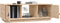 vidaXL - Salontafel - 100x50x35 - cm - massief - grenenhout